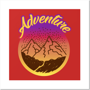 Adventure & Mountains Posters and Art